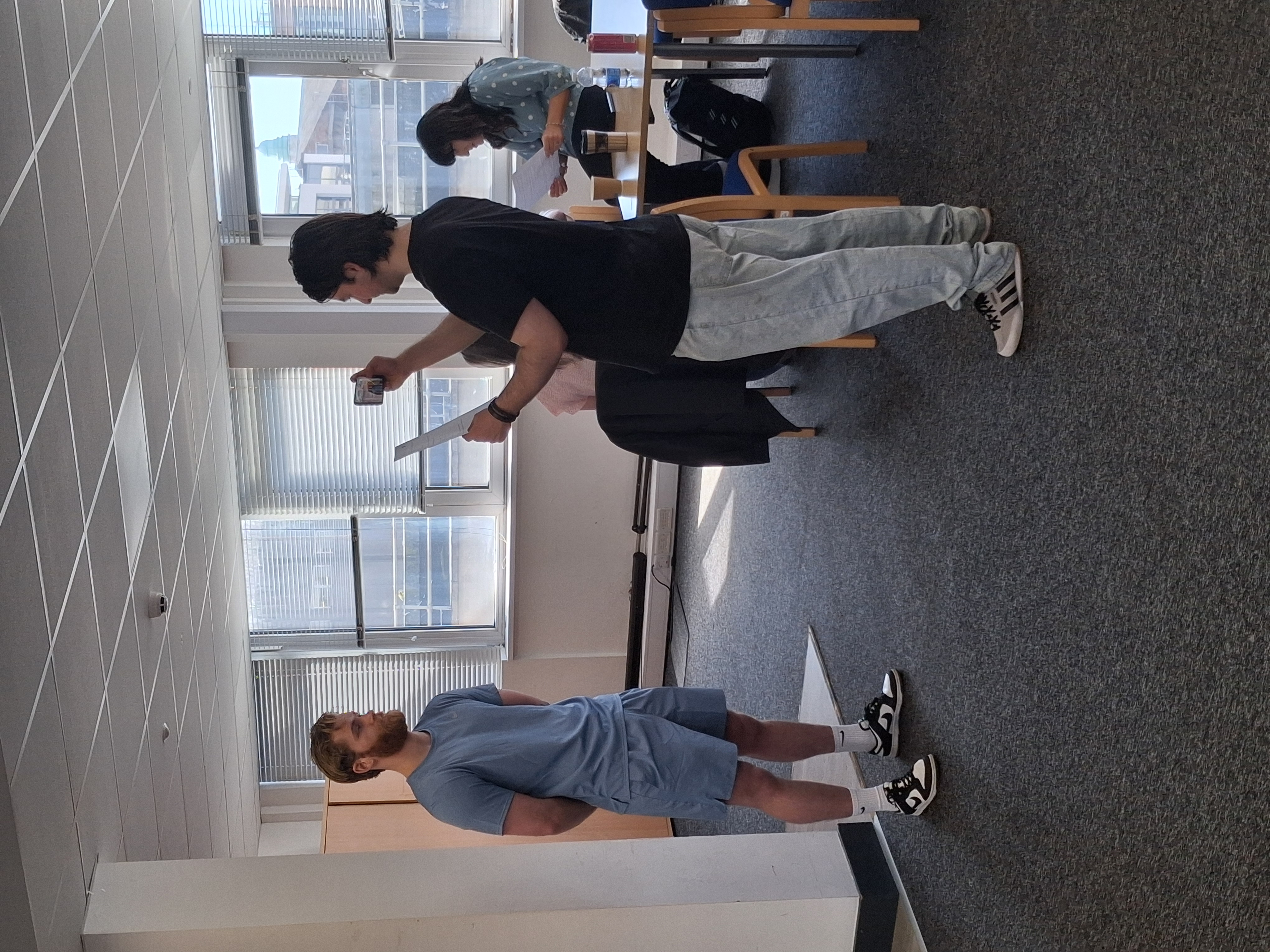 Acting class in progress